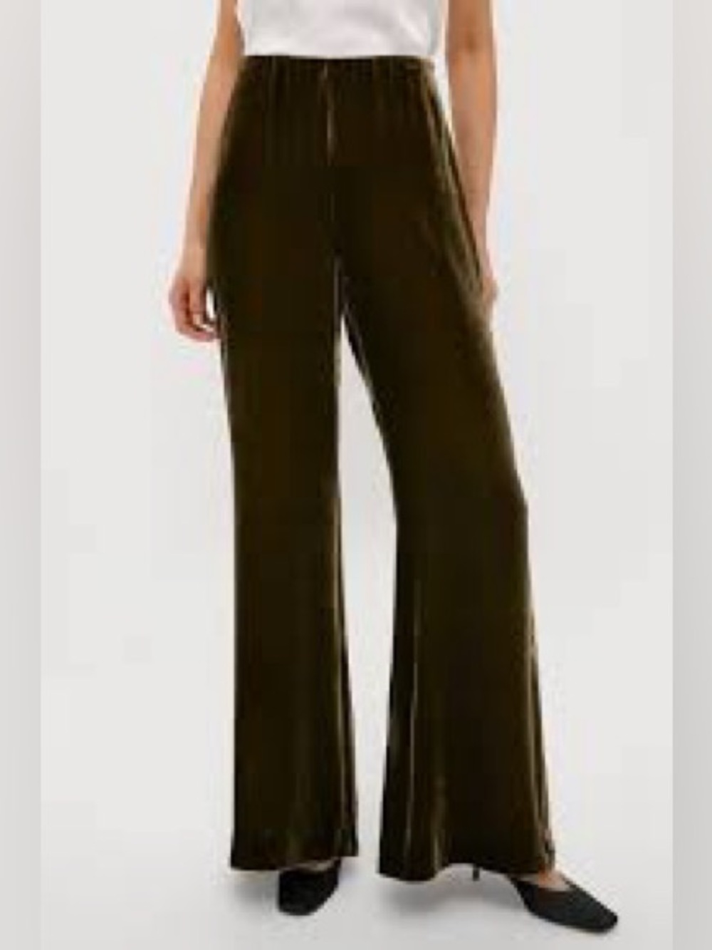 NWT Tuckernuck olive velvet deja pant